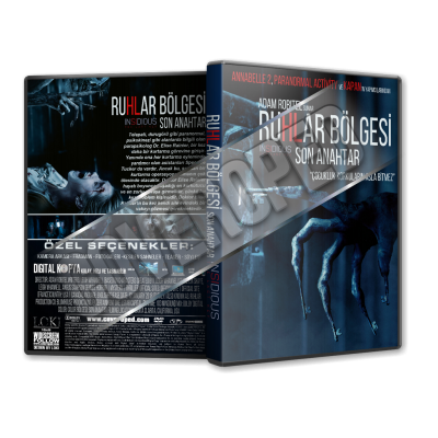 Ruhlar Bölgesi Son Anahtar - Insidious The Last Key 2018 V1 Türkçe Dvd Cover Tasarımı